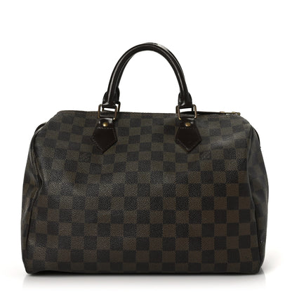 Louis Vuitton Damier Ebene Speedy 30 1 of 11