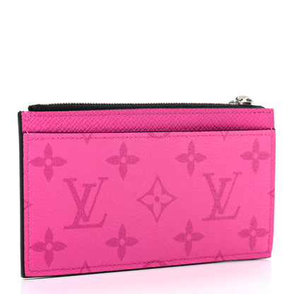 Louis Vuitton Taigarama Coin Card Holder Fuchsia 3 of 7