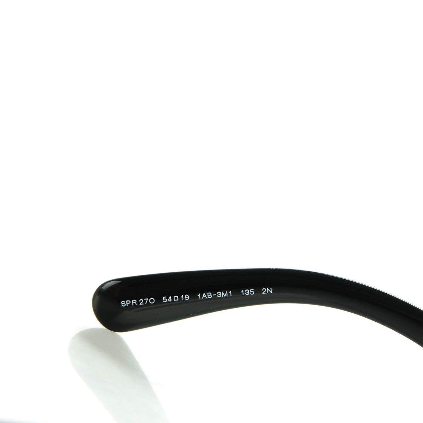 Acetate Baroque Sunglasses SPR 27O Black