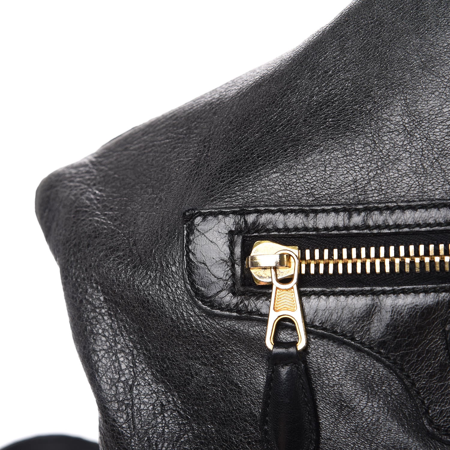 Balenciaga Chevre Giant 21 Gold Hardware Besace Hobo Black 18 of 20