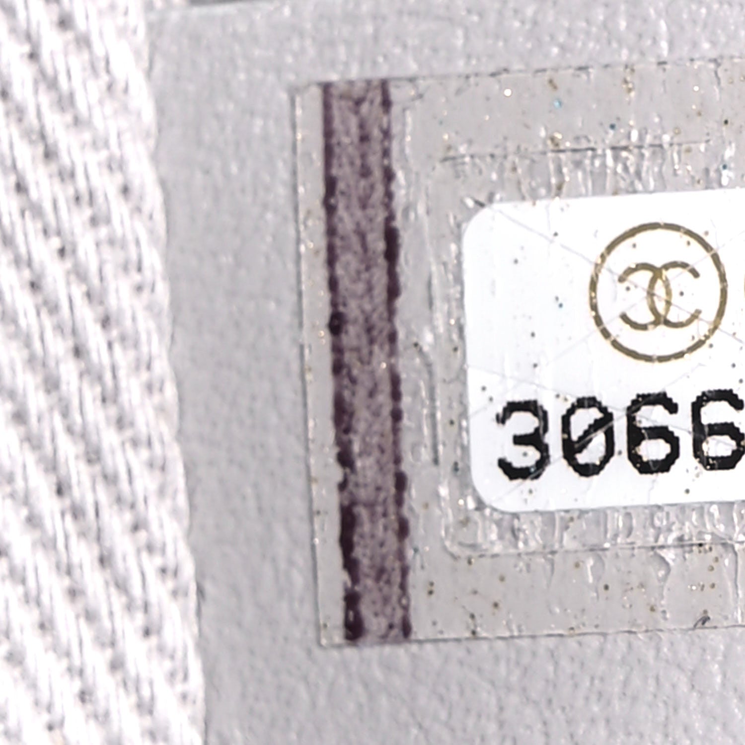 Chanel Grained Calfskin Small Stitched Flap Grey 7 of 12