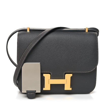 Hermes Epsom Constance 18 Graphite 1 of 13
