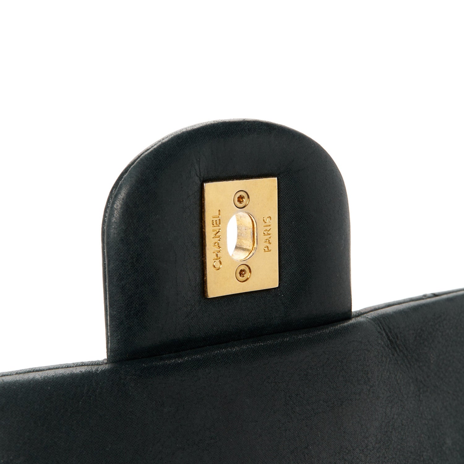 Chanel Iridescent Calfskin Large Chic Quilt Flap Black 7 of 11
