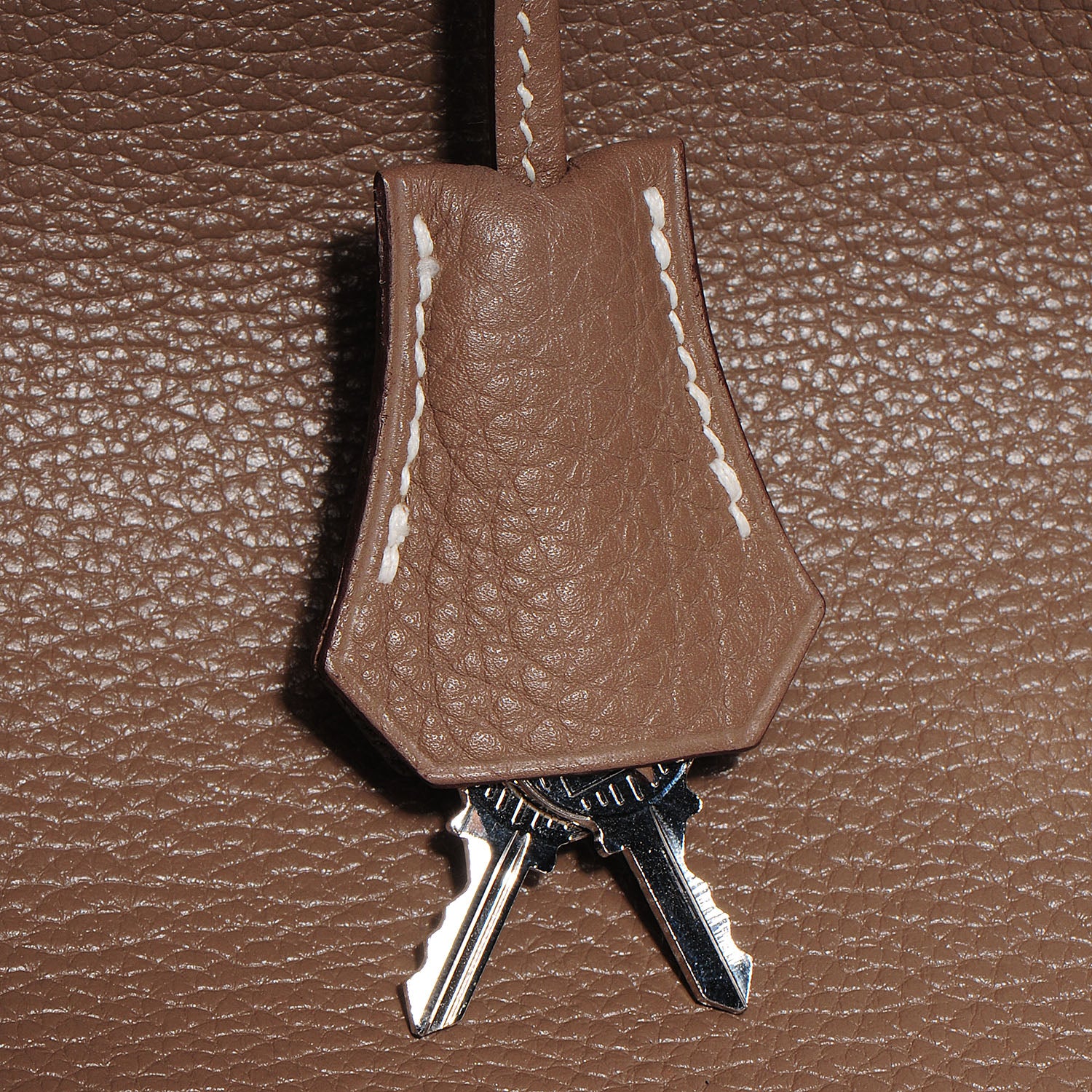 Hermes Taurillon Clemence Birkin 35 Etoupe 23 of 25