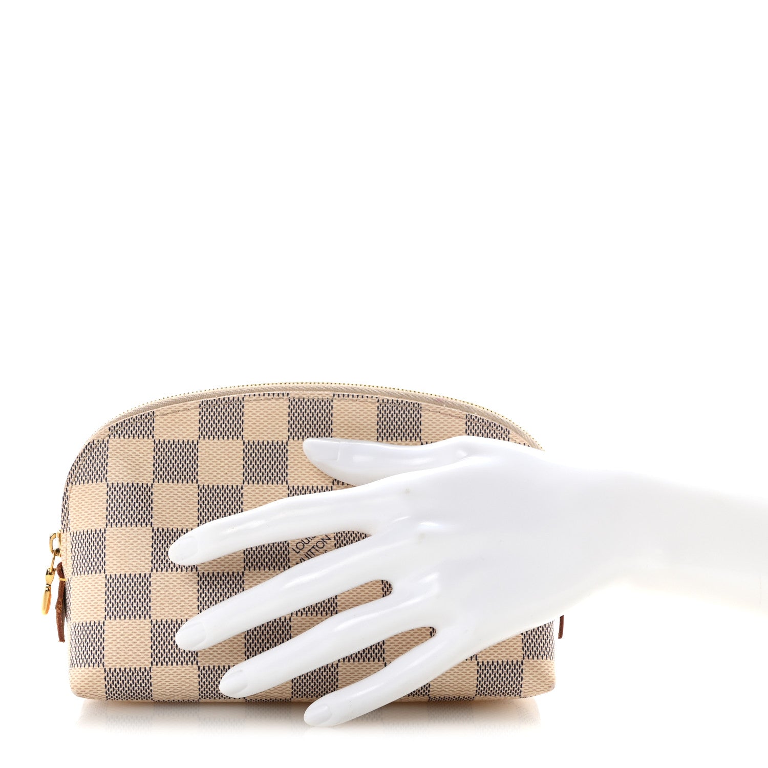 Louis Vuitton Damier Azur Cosmetic Pouch 2 of 8