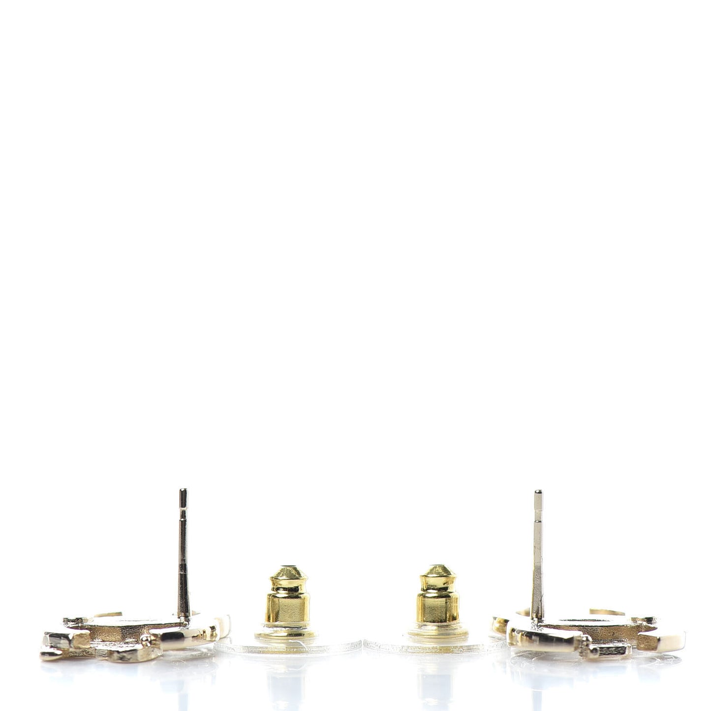 Crystal CC Forever Earrings Gold