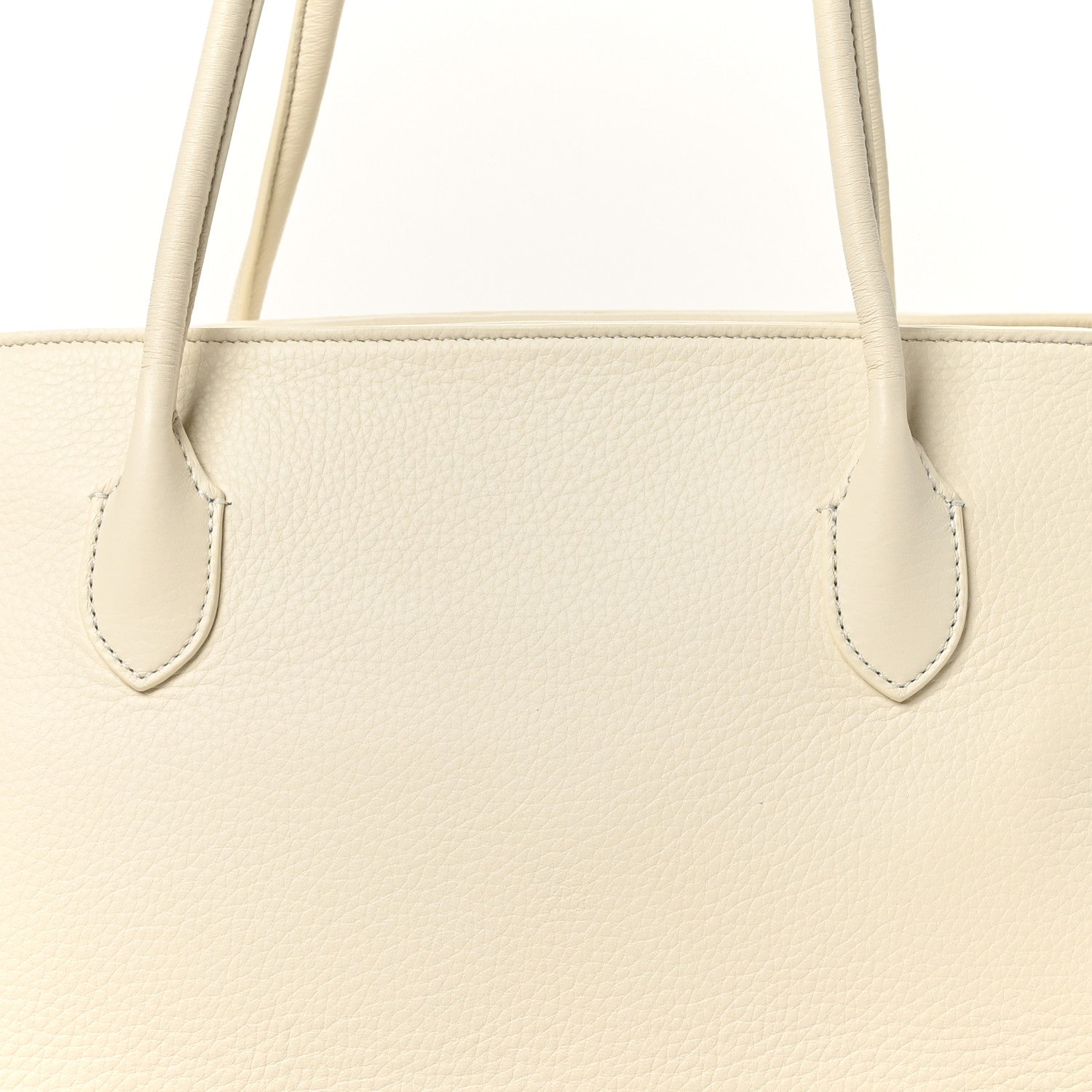 The Row Deerskin Terrasse Bag Ivory 7 of 9