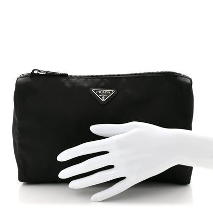 Prada Nylon Tessuto Cosmetic Pouch Black 2 of 8