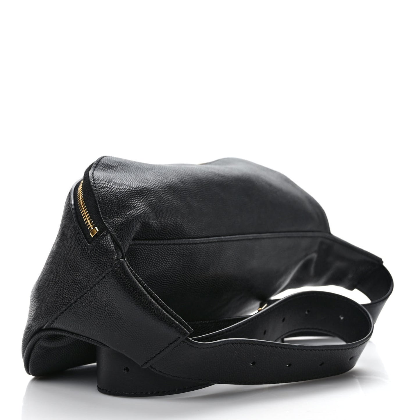 Grain De Poudre Monogram Belt Bag Black