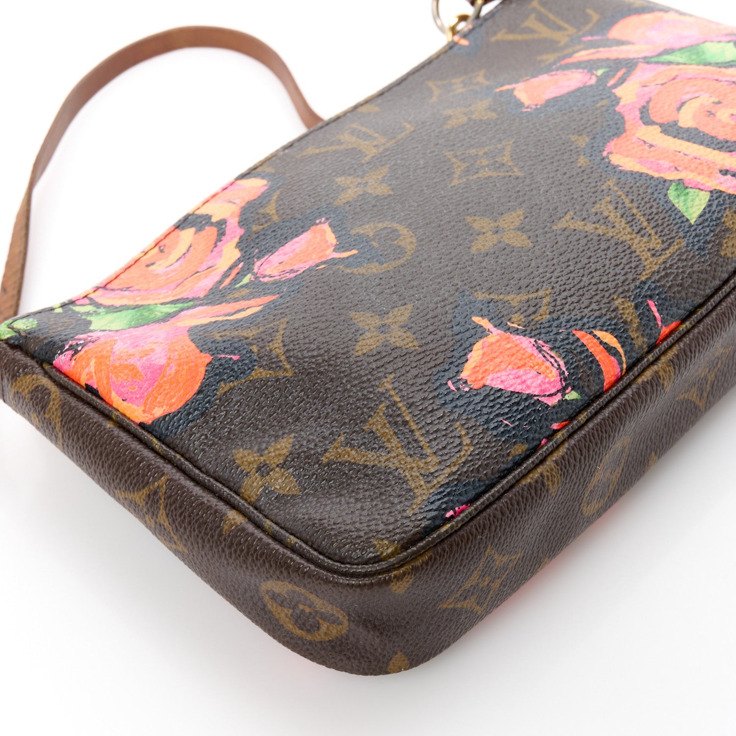 Louis Vuitton Monogram Roses Pochette Accessories 10 of 12