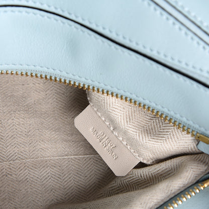 Loewe Calfskin Small Puzzle Bag Aqua 6 of 12
