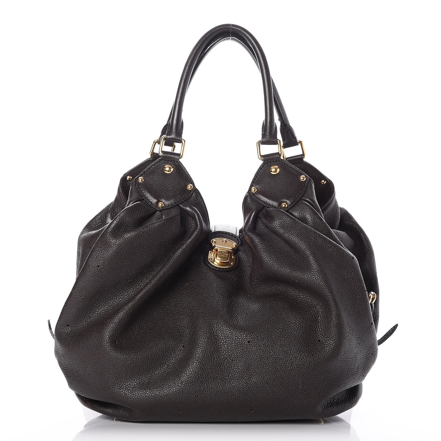 Louis Vuitton Mahina L Chocolate 1 of 8