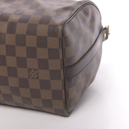 Louis Vuitton Damier Ebene Speedy Bandouliere 25 11 of 11