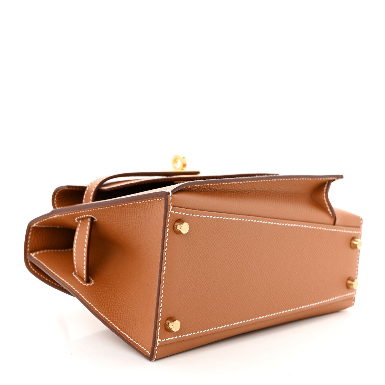 Hermes Epsom Kelly En Desordre Sellier 20 Gold 4 of 12