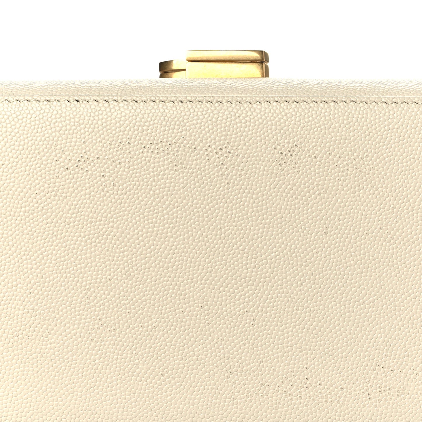 Grain de Poudre Medium Classic Monogram Cassandra Top Handle Crema Soft