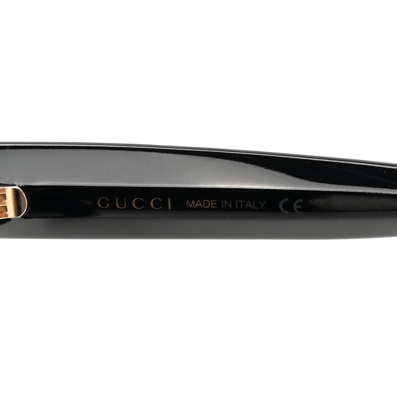 Gucci Acetate Crystal Star Round Frame Sunglasses GG0208S Black 6 of 8