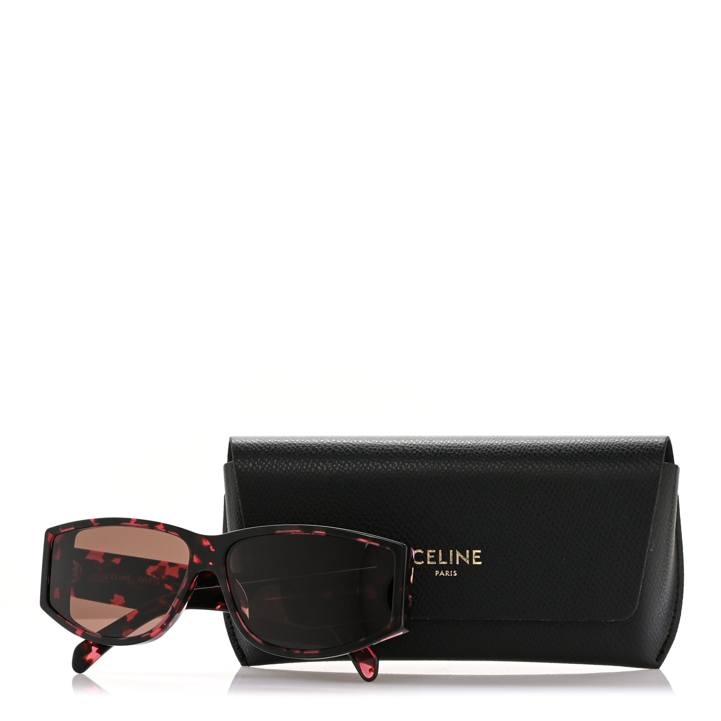 Acetate Triomphe Sunglasses CL40227U Pink Havana