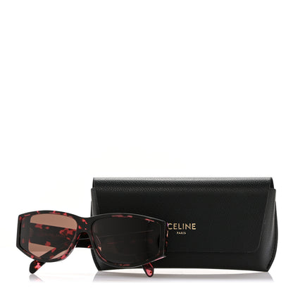 Celine Acetate Triomphe Sunglasses CL40227U Pink Havana 8 of 8