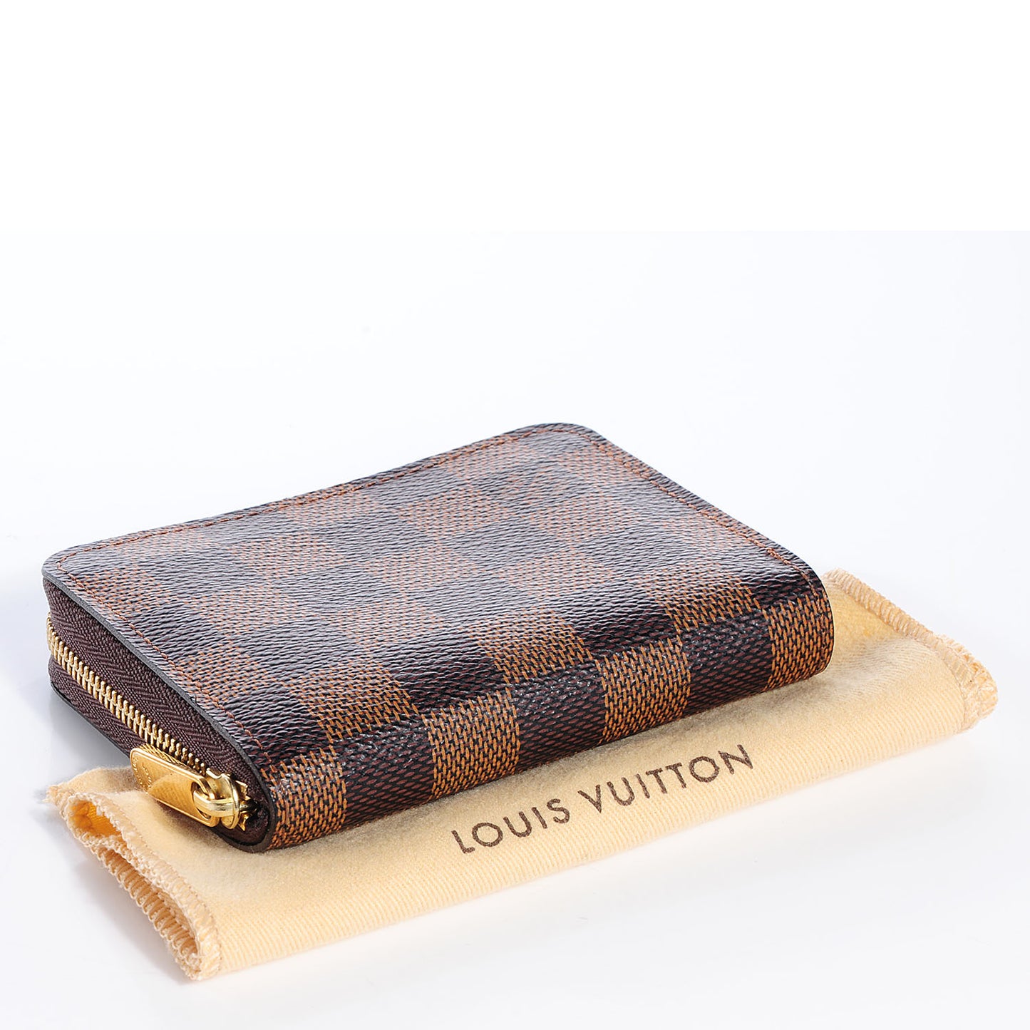 Damier Ebene Zippy Coin Purse
