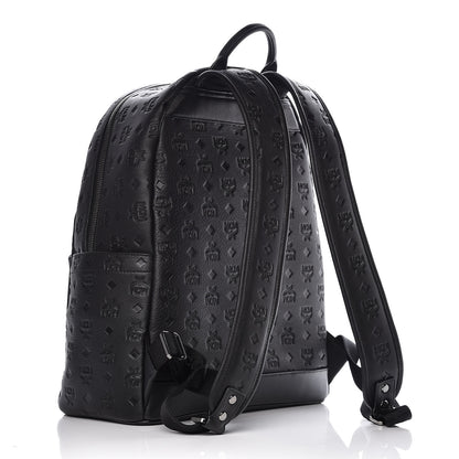 MCM Calfskin Ottomar Stark Backpack Black 3 of 8