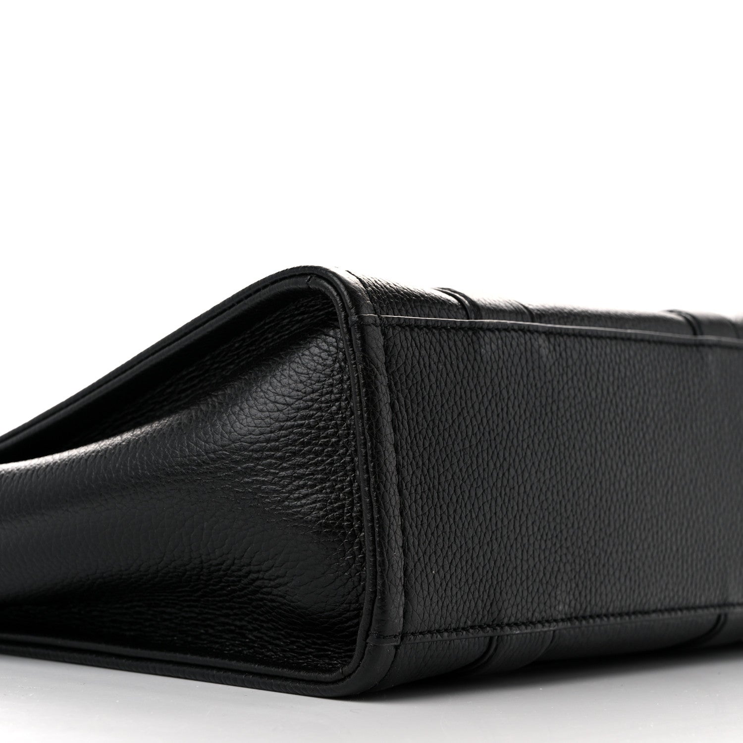 Marc Jacobs Grained Calfskin Small The Tote Bag Black 10 of 11