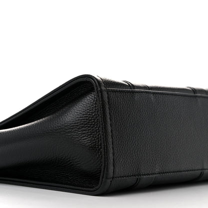 Marc Jacobs Grained Calfskin Small The Tote Bag Black 10 of 11