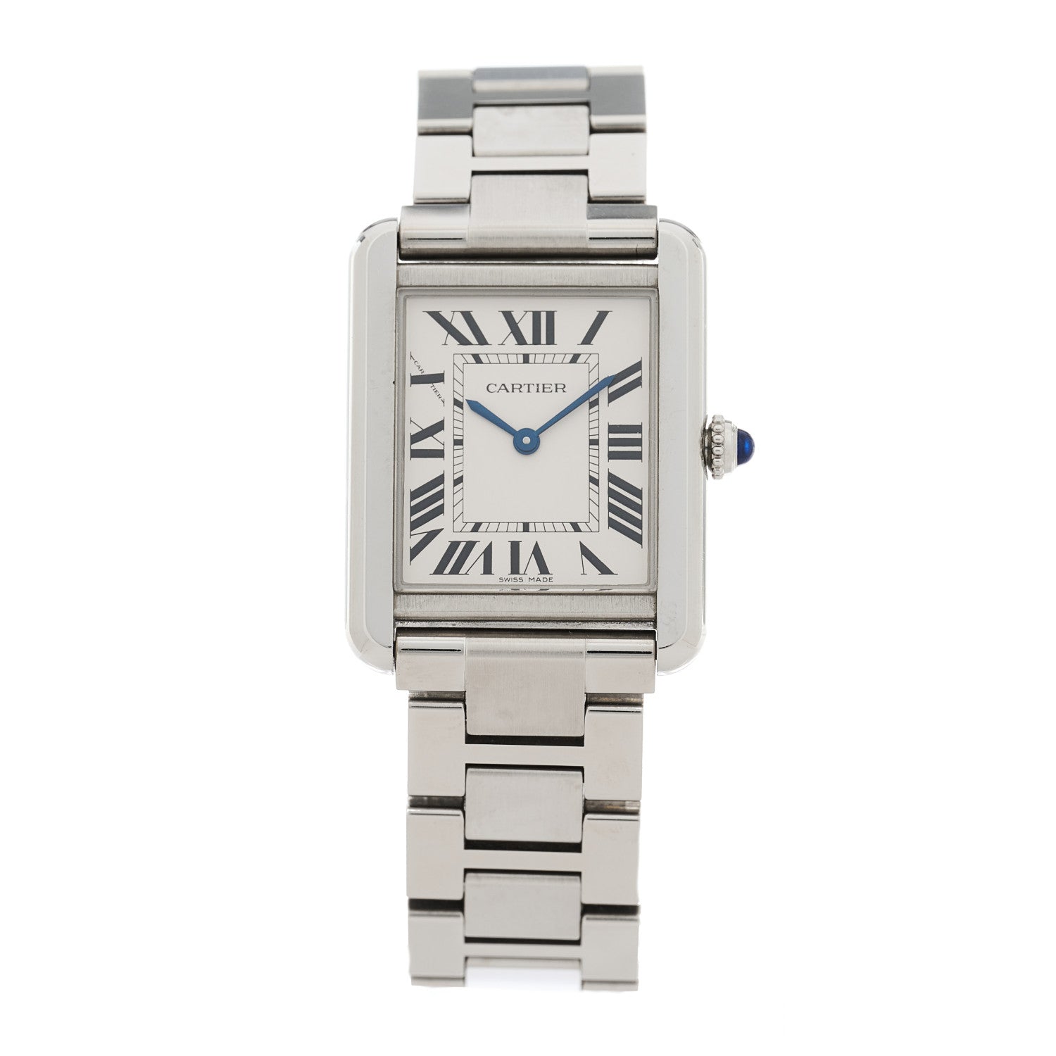 Cartier Stainless Steel 24mm Tank Solo Quartz Watch 1 of 4