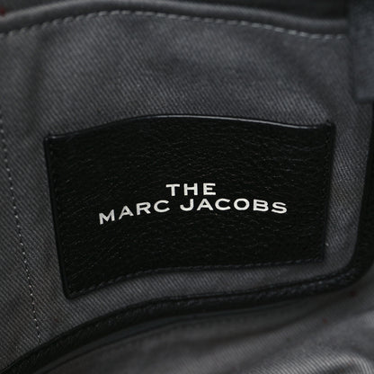 Marc Jacobs Grained Calfskin Medium The Tote Bag Black 5 of 8