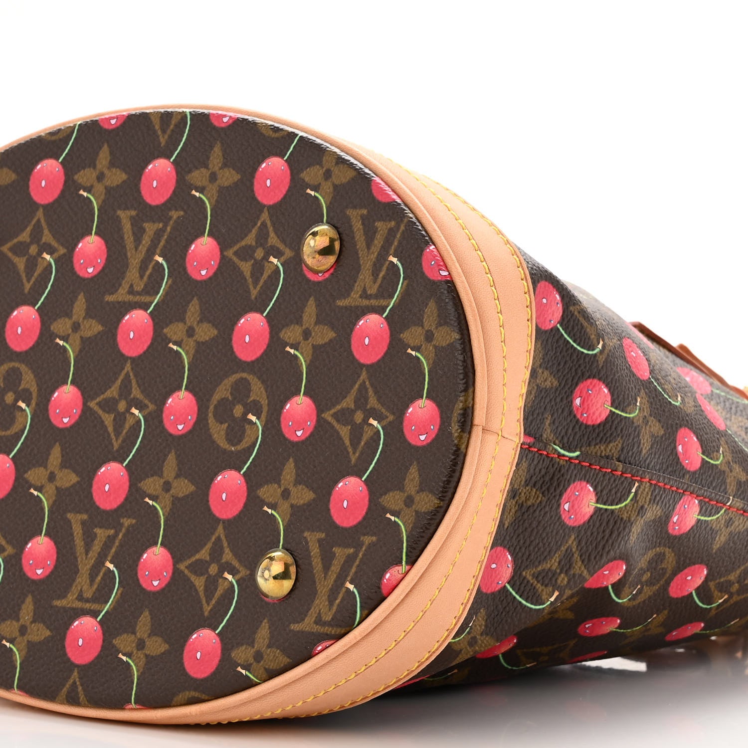 Louis Vuitton Monogram Cerises Bucket Bag 9 of 10