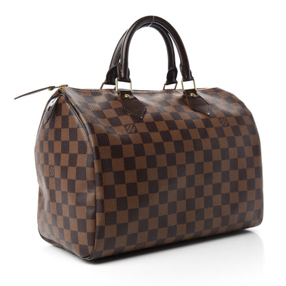 Louis Vuitton Damier Ebene Speedy 30 3 of 12