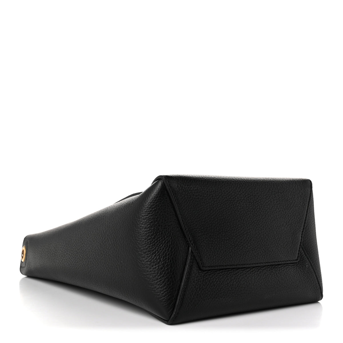 Celine Soft Grained Calfskin Small Sangle Bucket Bag Black 4 of 9
