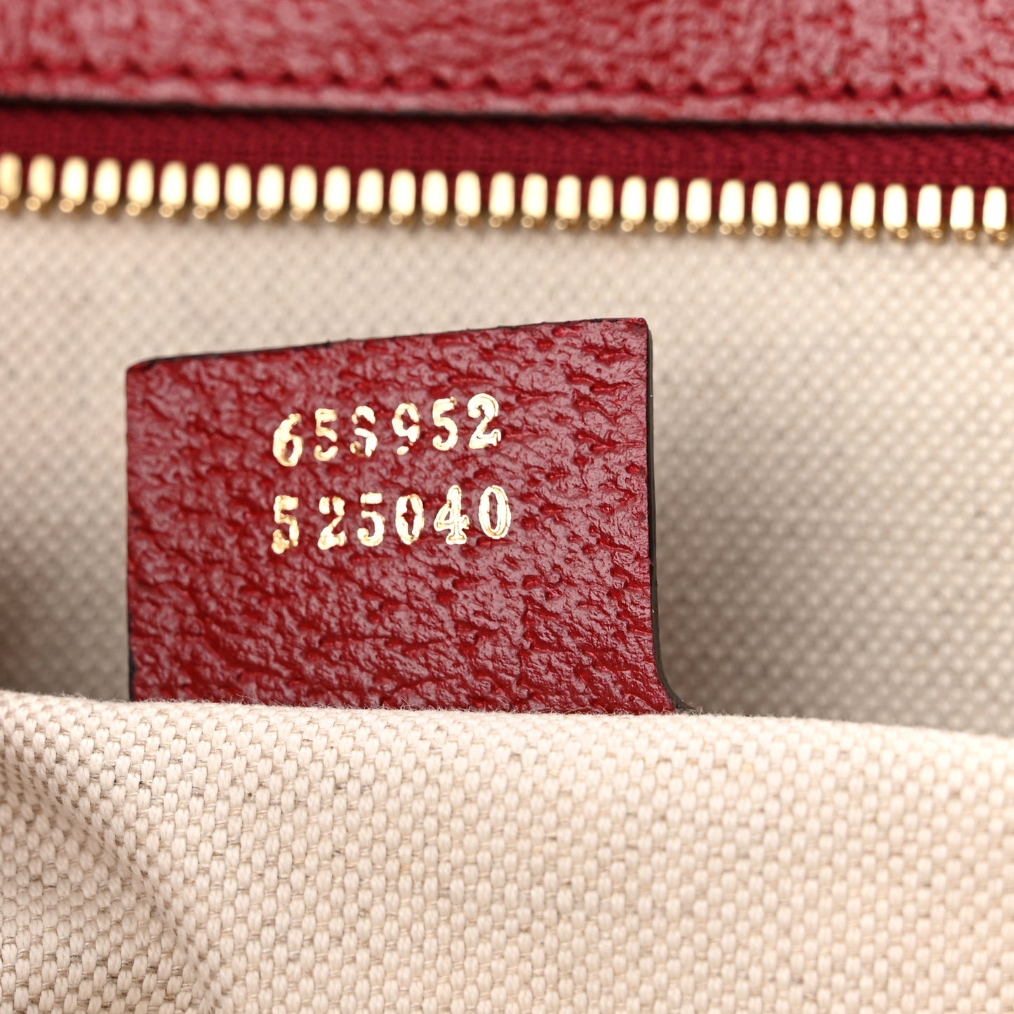 X DORAEMON Mini Vintage GG Supreme Monogram Large Tote Bag Beige Cherry Red
