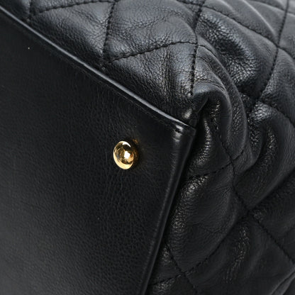 Chanel Calfskin Quilted Small Chain Me Tote Black 12 of 12