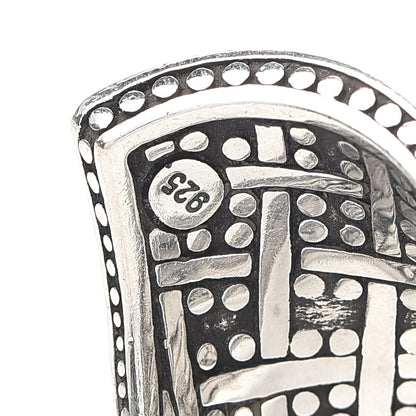 John Hardy Sterling Silver 18K Yellow Gold Jaisalmer Wrap Ring 55 7.25 4 of 5