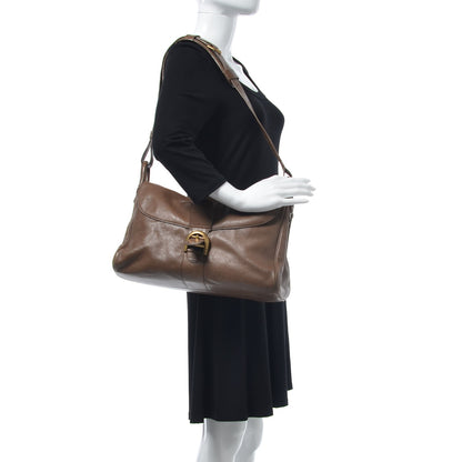 Delvaux Calfskin Brillant Besace Brown 2 of 13
