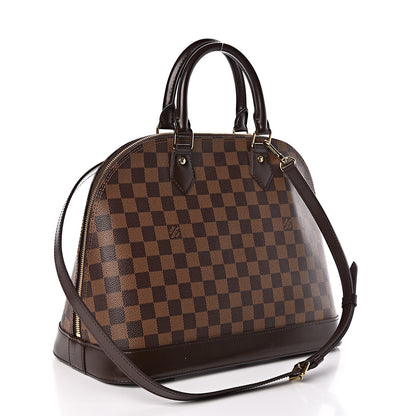 Louis Vuitton Damier Ebene Alma MM 3 of 10