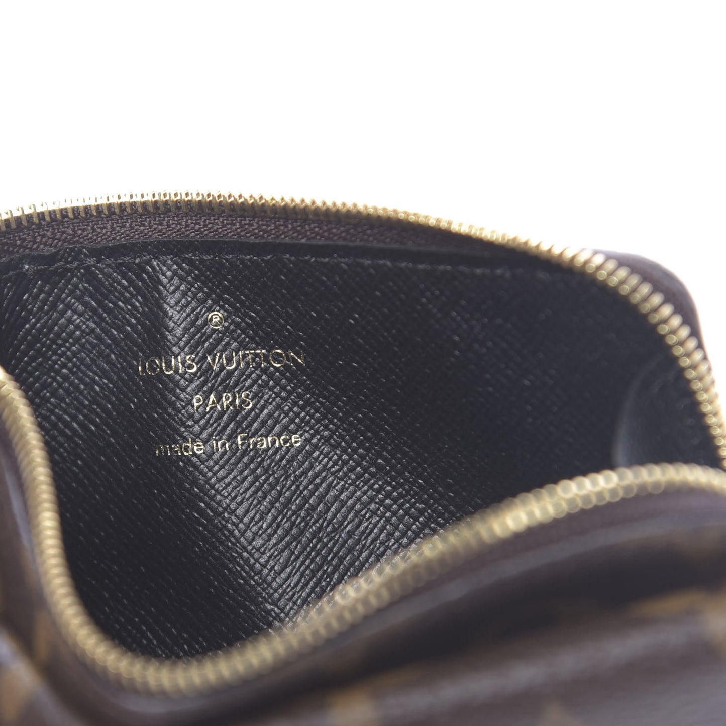 Monogram Recto Verso Card Holder Black