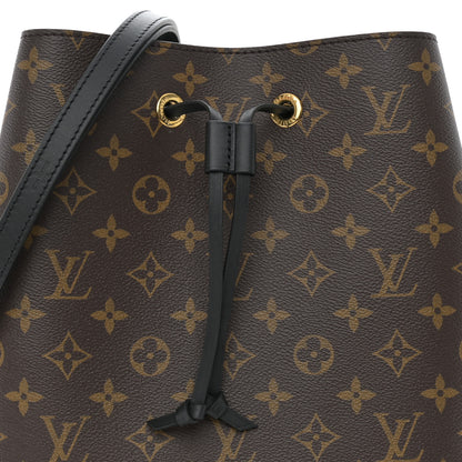 Louis Vuitton Monogram Neonoe MM Black 7 of 9