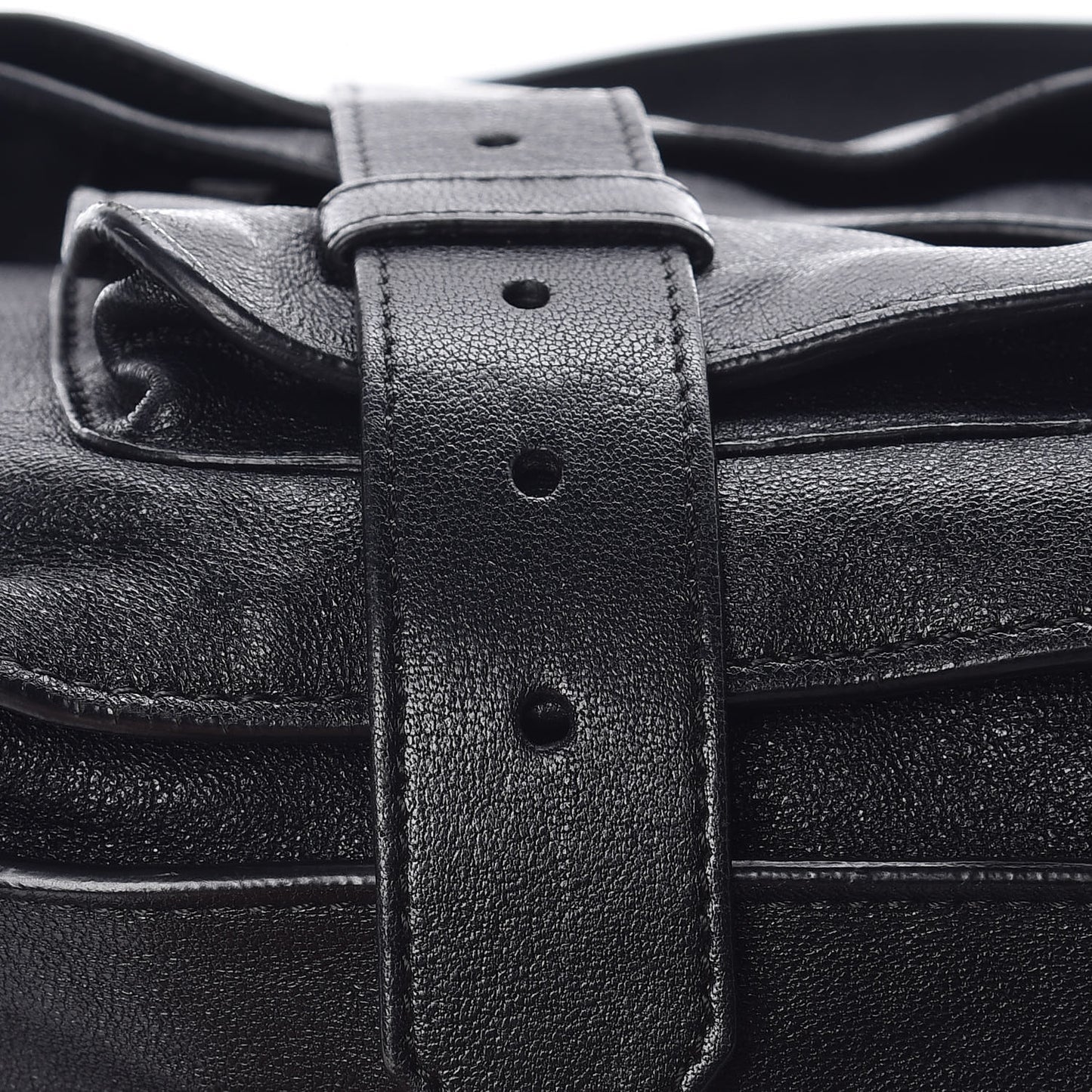 Lambskin Medium PS1 Satchel Black