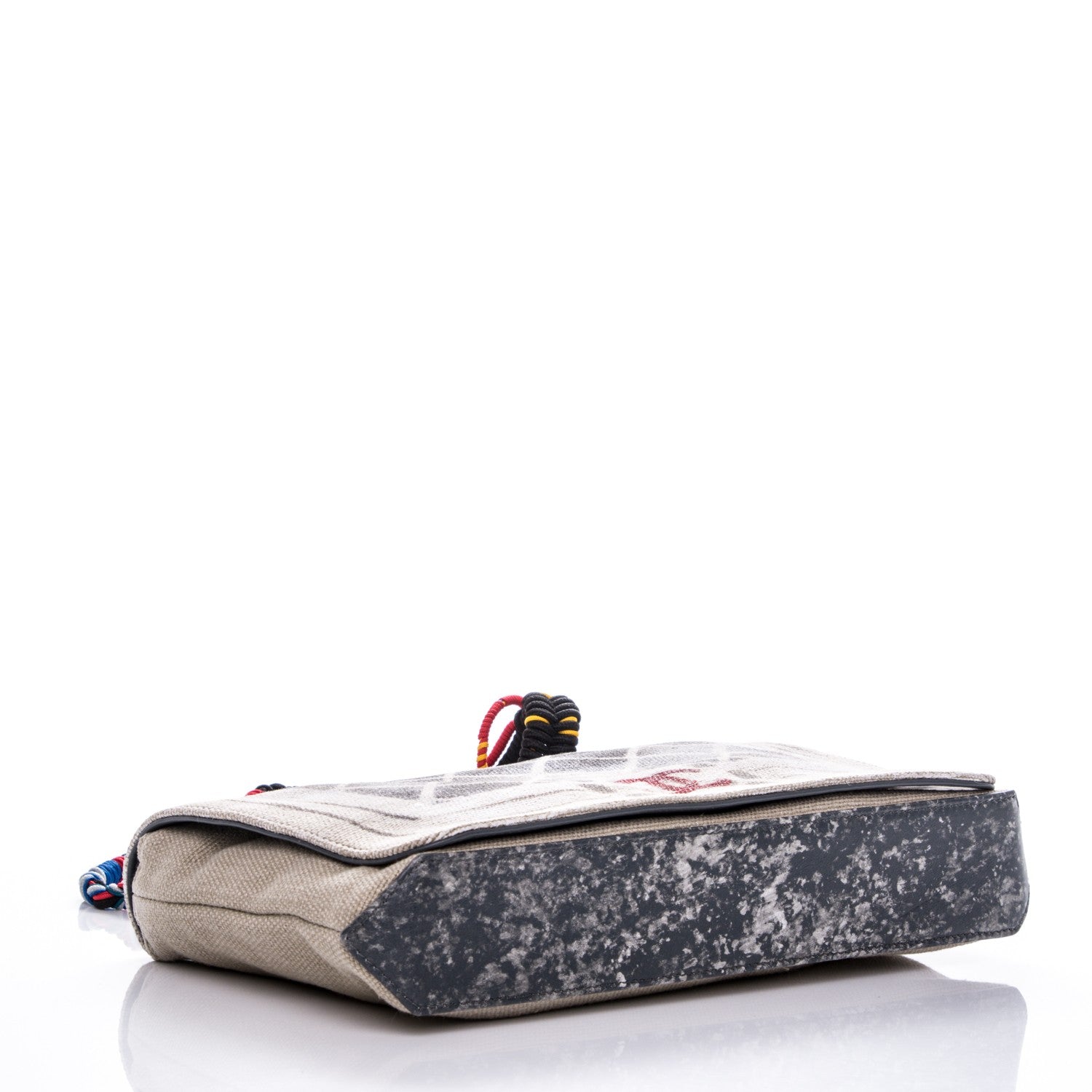 Chanel Canvas Tromp L’Oeil Graffiti Oh My Boy Flap Beige 4 of 7
