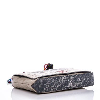 Chanel Canvas Tromp L’Oeil Graffiti Oh My Boy Flap Beige 4 of 7