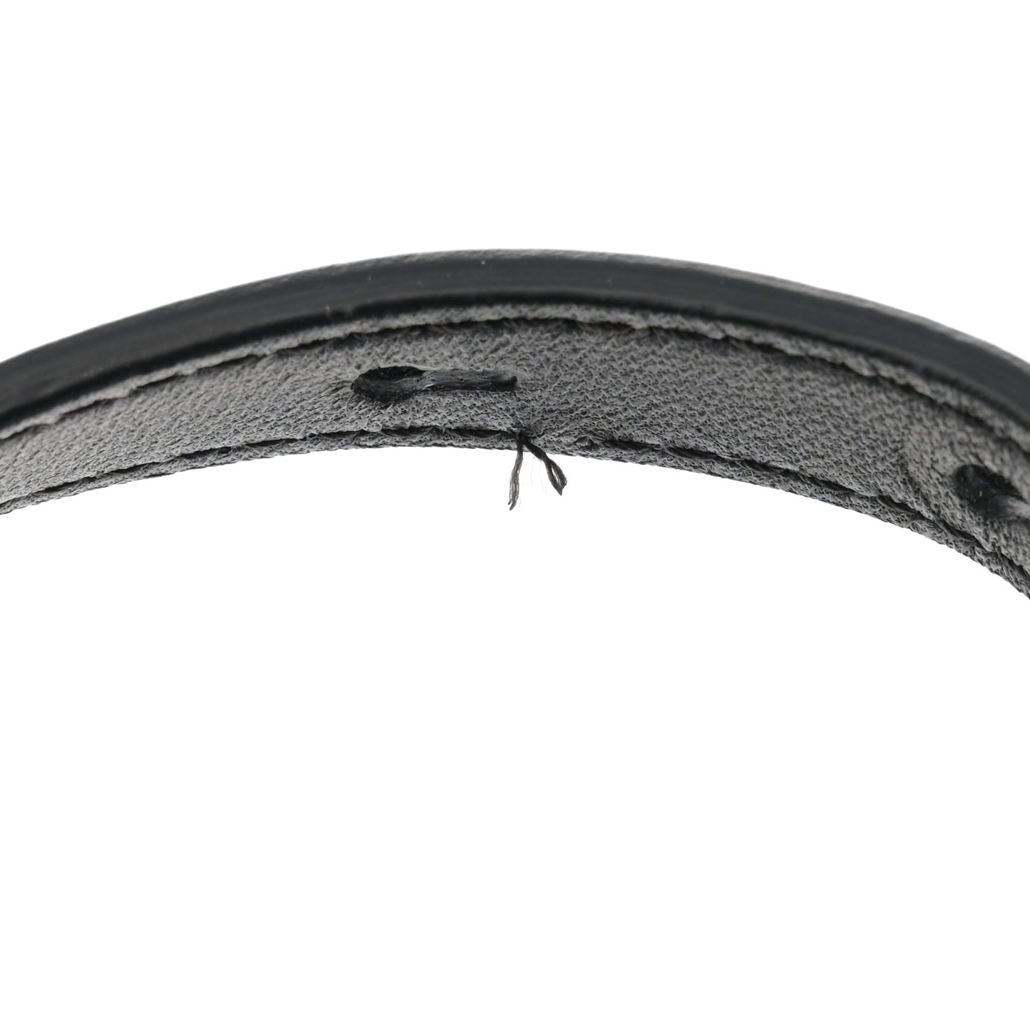 Lizard Embossed Calfskin Knuckle Crossbody Black