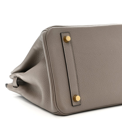 Hermes Taurillon Novillo Birkin 30 Gris Asphalte 9 of 11