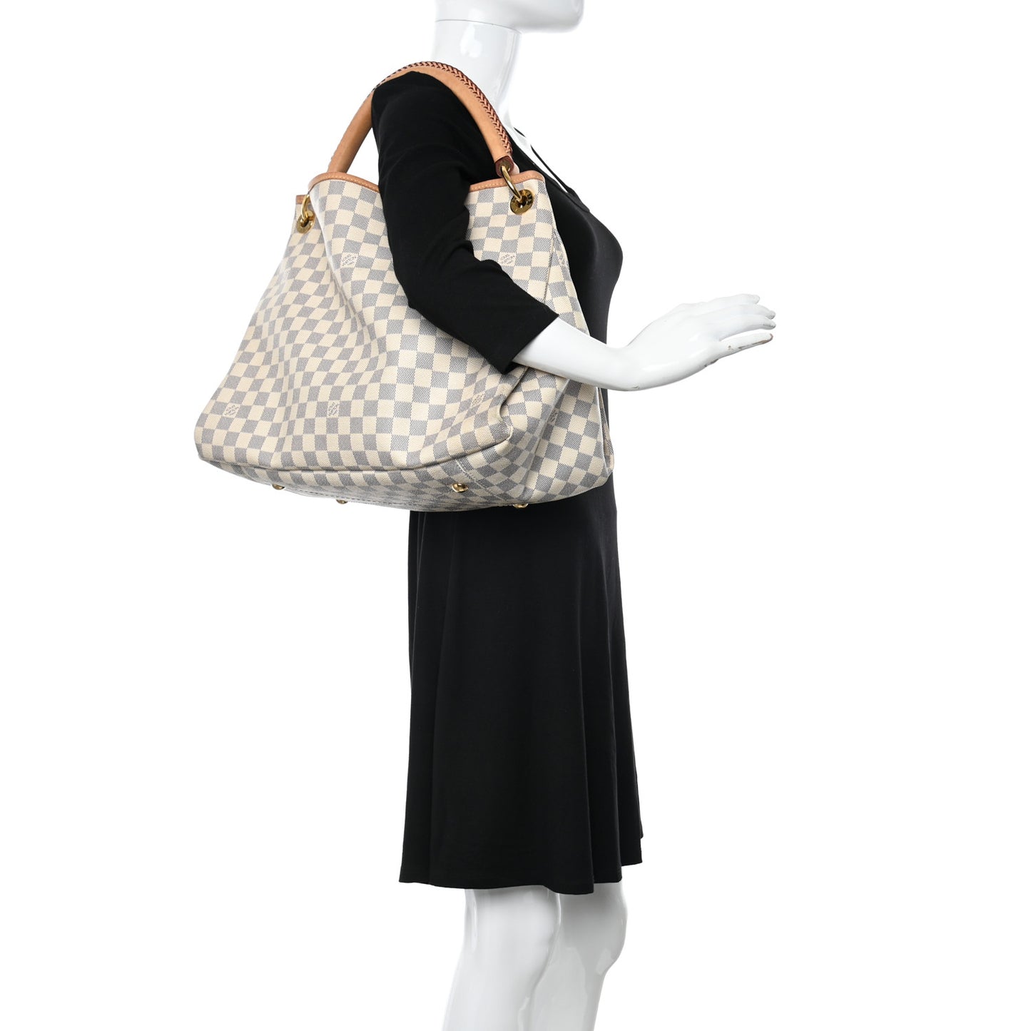 Damier Azur Artsy MM