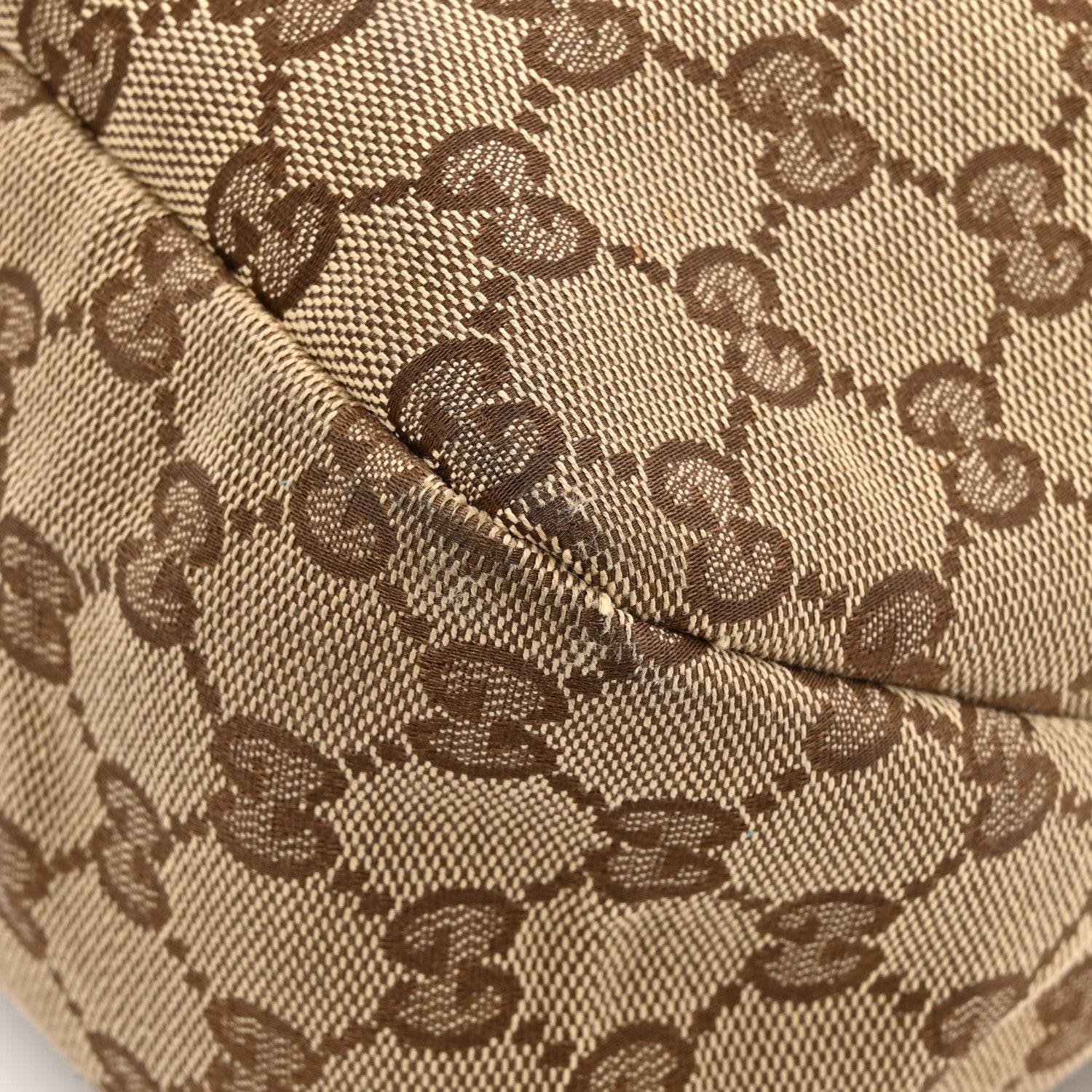 Gucci Monogram Medium Horsebit Chain Hobo Off White 12 of 18