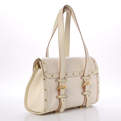 Louis Vuitton Suhali L Epanoui GM White 4 of 11