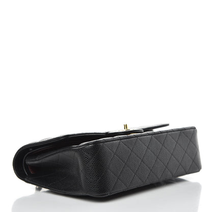 Chanel Caviar Quilted Medium Double Flap Black 4 of 10