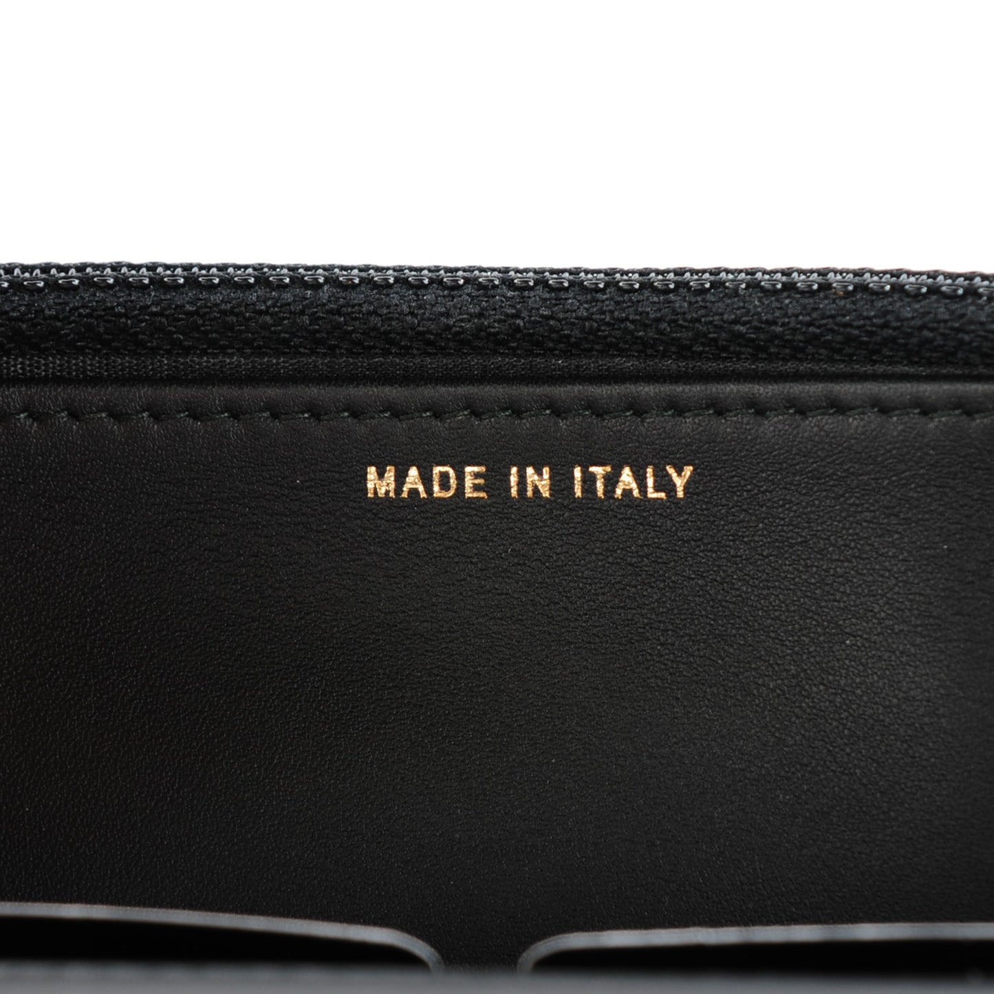 Calfskin Caviar Chevron Quilted Medium Mixed Boy Wallet On Chain WOC Black