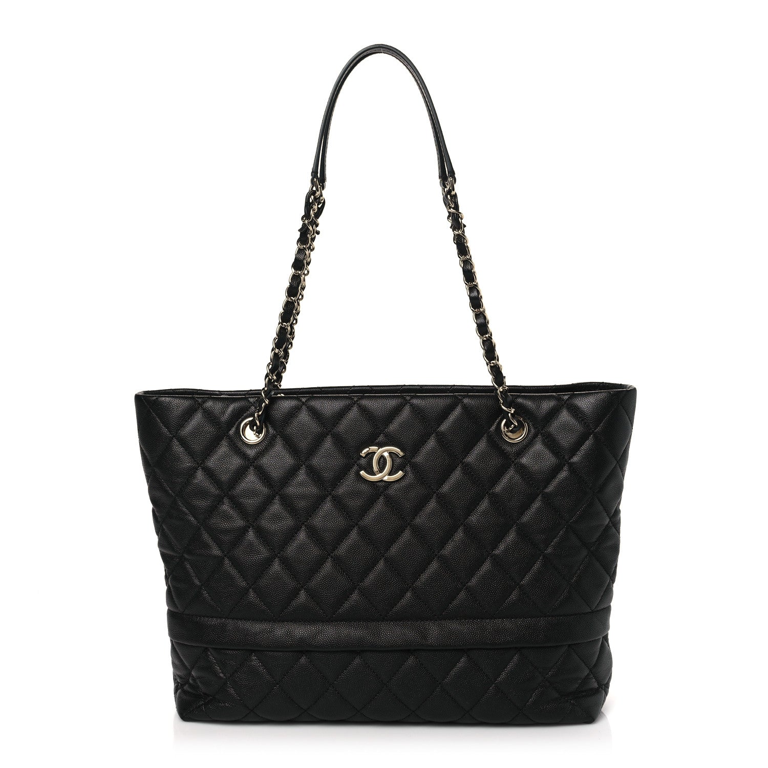 Chanel Caviar Quilted Rolled Up Tote Black 1 of 10