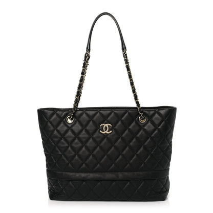 Chanel Caviar Quilted Rolled Up Tote Black 1 of 10